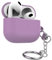 JUST4YOU CS_HD_AP3_PL] Slim Fit Hard Case Compatible with Apple AirPods 3 [Matte Finish] - Lila