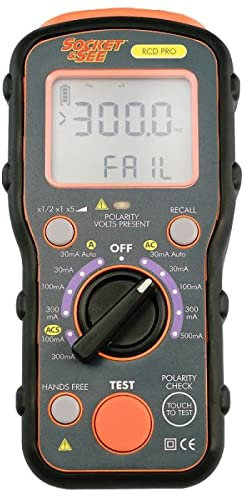 Socket & See RCD Pro Professional RCD Tester