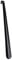 WENKO Chausse-pied extra-long, pour mettre ses chaussures sans se pencher et en ménageant le dos, longueur 58,5 cm, acier inoxydable avec trou pour la suspension, idéal pour le couloir d'entrée, noir