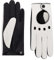 Roeckl Damen Rom Autofahrer Handschuhe, White/Black, 6.5