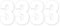 Pack of 4 White Bin Numbers - 3 Waterproof (17 cm) Labels for Wheelie & Garbage Bins Packwith®