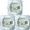Schneider Electric Merten MEG3115-0000 – Serienschalter Einsatz – Aus- und Wechselschalter Doppelschalter - 10 A - AC 250 V - 1-polig, 3er Pack
