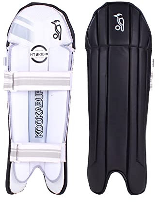 Kookaburra Hat 1,0 T/20 Cricket Wicket Keeping Pads schwarz, Erwachsene