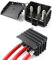 Autowiring 3 Way M8 8mm Battery Cable Power Junction/Distribution/Connector Jointing Box 120 AMP