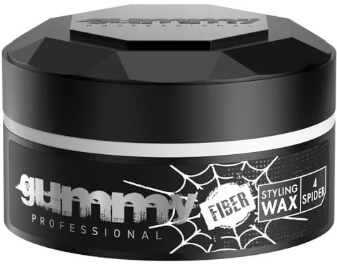 Gummy Professional Fiber Spider Wax | Flexibles Haarwachs mit starkem Halt und UV-Schutz | Für strukturierte Frisuren | 150ml