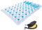 Bestway Colchón Hinchable para la Playa, 193 x 142 cm, Multicolor + Bomba de pie