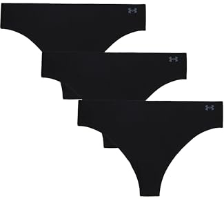 Under Armour Damen Tanga-Slips im 3er-Pack – Pure Stretch, unsichtbar, nahtlos, Keine Abdrücke, Ultraleicht, ganztägiger