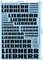 1/12 1/16 1/18 1/20 1/24 1/43 1/14 1/87 for Liebherr Logo Decals TB Decal TBD904