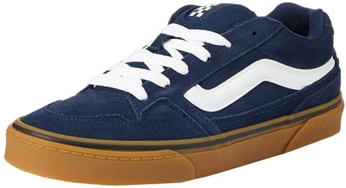 Vans Men's Caldrone Sneakers, Suede Dress Blues/Gum, 7 UK