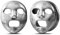 PONWAG 0g 00g Ohr-Gauge Messing Ohr-Stopfen-Gauge für Ohr, Herz, süß, cool, Ohr-Tunnel, Punk, einzigartiger Ohr-Dehner-Expander, Körperpiercing-Schmuck für Frauen und Männer.