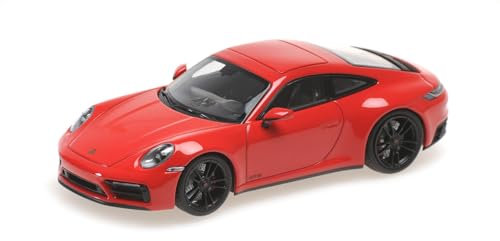 Minichamps 410063000 - Porsch. 911 (992) Carrera 4 GTS Red 2019 - maßstab 1/43 - Modellauto