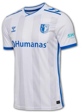 hummel 1.FC Magdeburg Er Away Trikot 24 25 WEISS BLAU - L