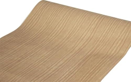 BUVU Klebefolie Möbel Holzoptik Möbelfolie Selbstklebende Folie Holz Tapete 45cm X 300cm Holz Vintage Streifen Folie Wasserdicht Wandtapete für Möbel Wände Schränke Küche Tische