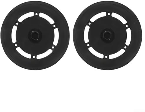 HpLiv Lot de 2 supports d'essuie-glace noirs pour Ecovacs pour Deebot X2 pour Omni X2 pour aspirateur robot Combo 12,9 x 12,9 cm