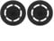 HpLiv Lot de 2 supports d'essuie-glace noirs pour Ecovacs pour Deebot X2 pour Omni X2 pour aspirateur robot Combo 12,9 x 12,9 cm