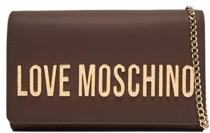 Love Moschino PU-Tasche GRS Schokolade + HAMMERED LO, Schokobraun, Einheitsgröße