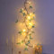 RuiDay Arbre Lumineux LED, Arbres Guirlande Lumineuse,Guirlande fleur lumineuse,Lampe murale fleurs de cerisier avec télécommande et 8 modes d'éclairage pour intérieur (Papillon Bleu 1.6M+36LEDS)