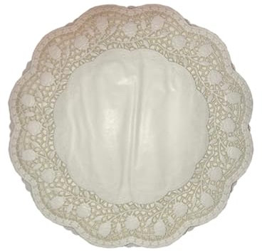 Lomatek Tortenspitzen & Tortenunterlagen Rund in 22 cm Durchmesser – 100 Stück – weißes Spitzenpapier für Kuchen, Geburtstag, Hochzeit, Party – Tortendekoration & Papierdeckchen – Made in Germany