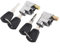 Lot de 2 verrous électriques pour selle de vélo - Antivol - Avec clés pour sécurité de vélo électrique - Coque en alliage de zinc - Noyau en aluminium - 2 pièces (type B)
