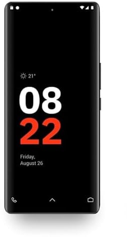 Volla Téléphone Quintus avec Ubuntu Touch Noir Sans Simlock, sans marque