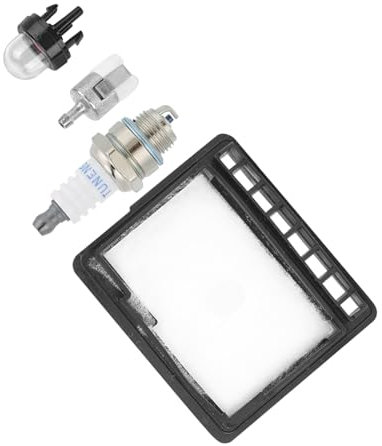 Ejoyous Kettensägen-Tune-up-Kit-Gas-Kettensägen-Teile Kettensägen-Ersatzteile mit Luftfilter-Brennstofffilter-Zündkerze für CS-300 CS-301 CS-305 CS-306 CS-345 CS-3000 CS-3450 CS340