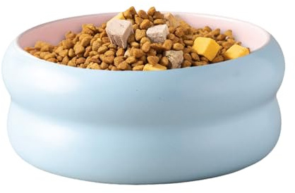 Gamelle de nourriture pour chien – Gamelle d'eau en céramique pour chat | Passe au micro-ondes – Gamelle pour chaton – Gamelle pour animal domestique, chiot, eau, nourriture quotidienne, intérieur et