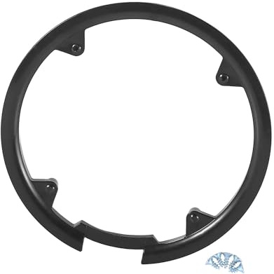 Gyrodymix 42 Dents 10.4cm 4 Trou Vélo Pédalier Châine Roue Couverture Noir Produit Durable