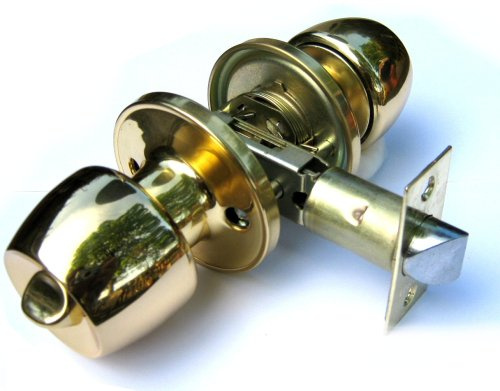 Privacy Knob Set - Brass