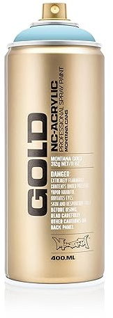 Montana Cans Spray Dose Gold 400ml, Gld400-5010-Fresh Blue, 400