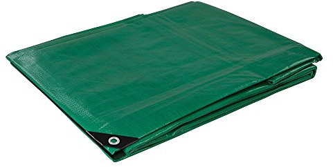 Silverline 237193 Heavy Duty Tarpaulin Cut 4 x 5m / Actual 3.85 x 4.9m