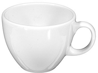 Cappuccinotasse 11,5 cm VIP. white uni 00003 24 Stück von Seltmann Weiden