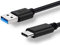 USB 3.0 to USB C Cable - Compatible with Galaxy S25, S24, S23, Tab, Pixel, Bluetooth Earbud and Headphone, Redmi, Razr, Dji, Nokia, iPhone, iPad Pro 2021 or newer and More - USB 3.0 A/TYPE C Lead - 1M