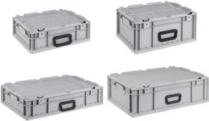 allit Aufbewahrungsbox ProfiPlus EuroCarry 417, grau 456841