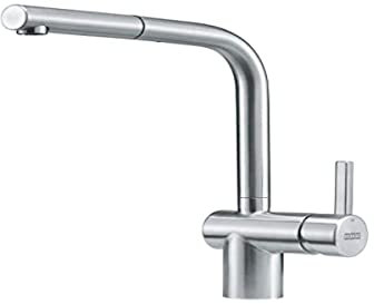Franke 115.0521.439, Küchenarmatur unter dem Fenster Atlas Neo pull-out window, Stainless steel