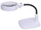 Koimg Lampe Loupe LED,10x Mains Libres Loupe De Table Grossissante sur Pied Eclairante pour La Lecture,la Réparation,Le Hobby
