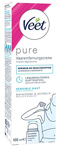 Veet Enthaarungscreme Bikini & Achseln Sensitive Haut 100 ml