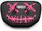 Battle Herren Fußball, verchromt, für Erwachsene Rückenplatte, Nightmare Schwarz/Rosa