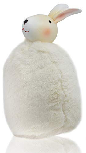 B2S BACK2SEASON Hase Timmy Osterdeko mit weichem Fell Ostergeschenk Osterhase Deko-Hase Osternest H =25cm