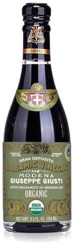 Giusti - Vinaigre Balsamique de Modène IGP Biologique 3 Médailles Or - 250ml Champagnotta