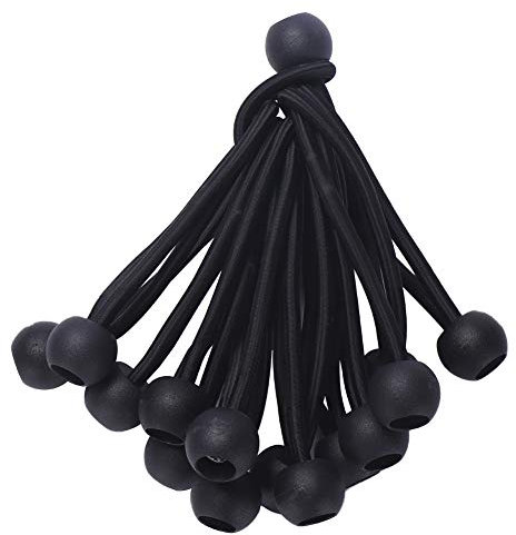 Newan 15 x -Bungee-Seile für Fitness-Trampolin + Spannwerkzeug â€“ max. Begrenzung 150 kg