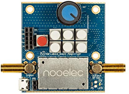 VeGA Barebones - Ultra Low-Noise Variable Gain Amplifier (VGA) Module for RF & Software Defined Radio (SDR). Highly Linear & Wideband 30MHz-4000MHz Frequency Capability w/Bias Tee & USB Power Options