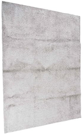 Möbel Jack Wohnzimmerteppich Florteppich Webteppich | Polypropylen | Silberfarben | 200x290 cm