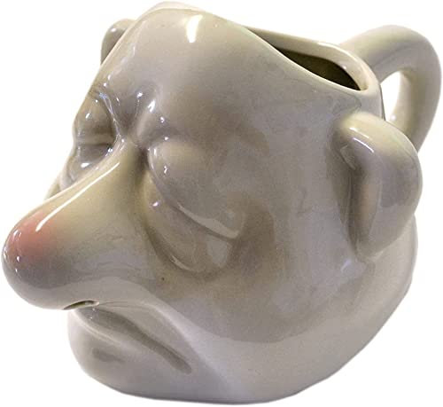 Norhogo Eiertrenner Spaß Rotznase Eierseparator Keramik Eigelb Eiweiß Separator Tragbarer Eifilter Splitter Eiweißabscheider Home Kitchen Gadget zum Kochen Backen(Weiß )