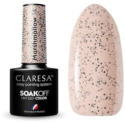 14 Marshmallow UV Nagellack 5 ml Claresa