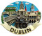 3D Dublin Irland Kühlschrankmagnet Souvenir Geschenk, Kunstharz, handgefertigt, Dublin-Kühlschrankmagnet, Heim- und Küchendekoration, Kollektion