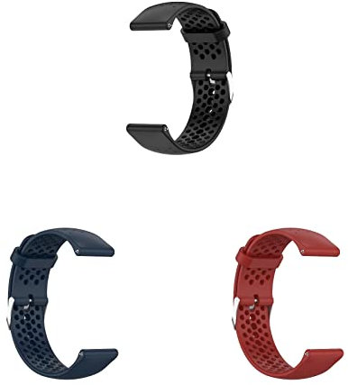 KAREN66 3 Stück Armband Kompatibel mit Polar Vantage M/Vantage M2 / Grit X/Grit X Pro Wechselarmbänder 22mm Uhrenarmband Sport Silikon Wechselarmband Ersatzarmband