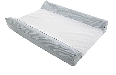 Cambrass - cambiador bebe para comoda bañera - adaptador rígido de cómoda bañera para cambiar al bebé - cambiador desenfundable para mueble bañera - Greeny Verde 50x70x9 cm