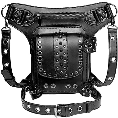 Ro Rox Steampunk Hip Holster Tasche Rucksack Sophronia Kunstleder Gotisch
