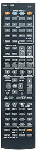RAV346 WT92820US Ersatz-Fernbedienung für Yamaha Audio/Video AV Receiver RX-A1000 RXA1000 RX-V1067 (WT92820)