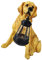 Uonlytech Hund Figur Solar Laterne Dekorative Garten Lichter Path Beleuchtung Balkon Lampe Solar Landschaft Decor